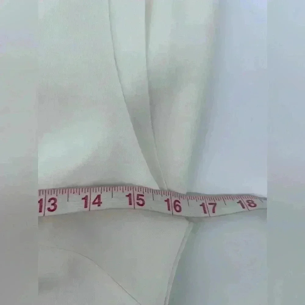 $375 NWT RtA Lorna Stretch Scuba Corset Zipper White Mini Dress - L Large - Picture 8 of 11